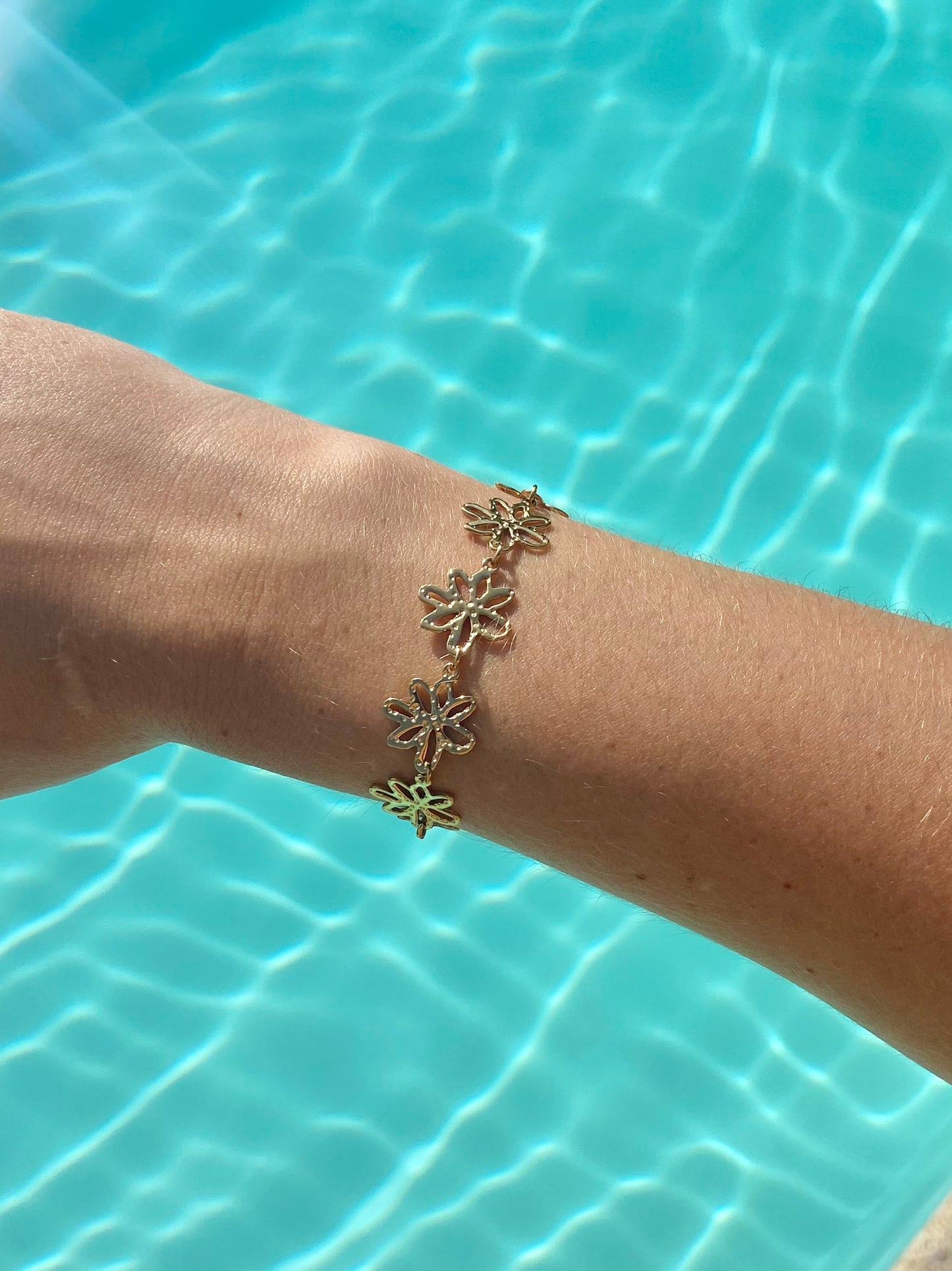 Bracelet fleurs