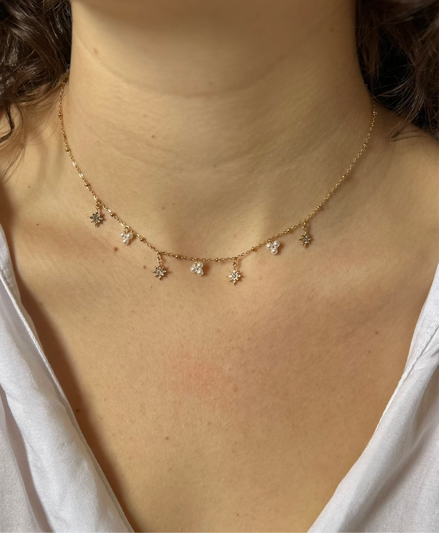 Collier à pampilles