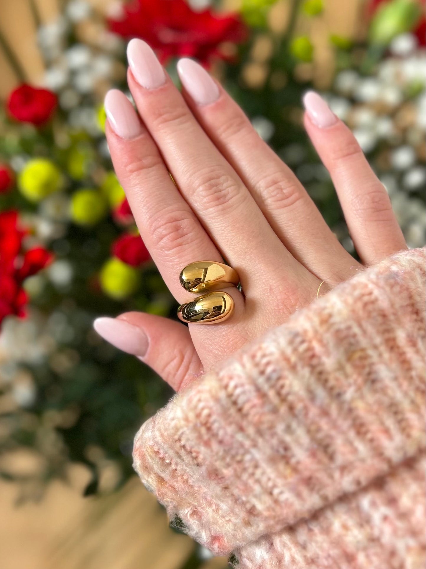 Bague asymétrique