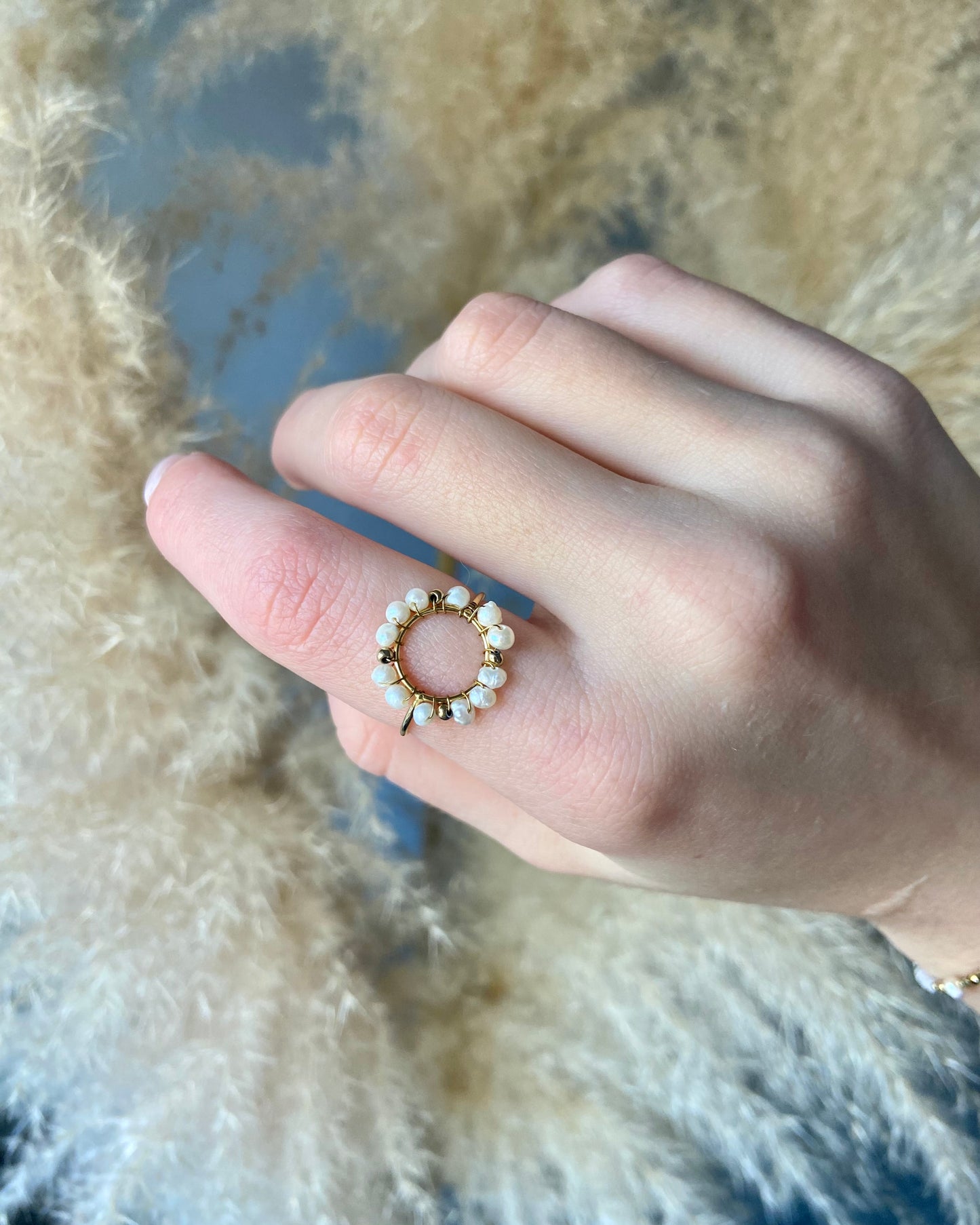 Bague en pierres naturelles