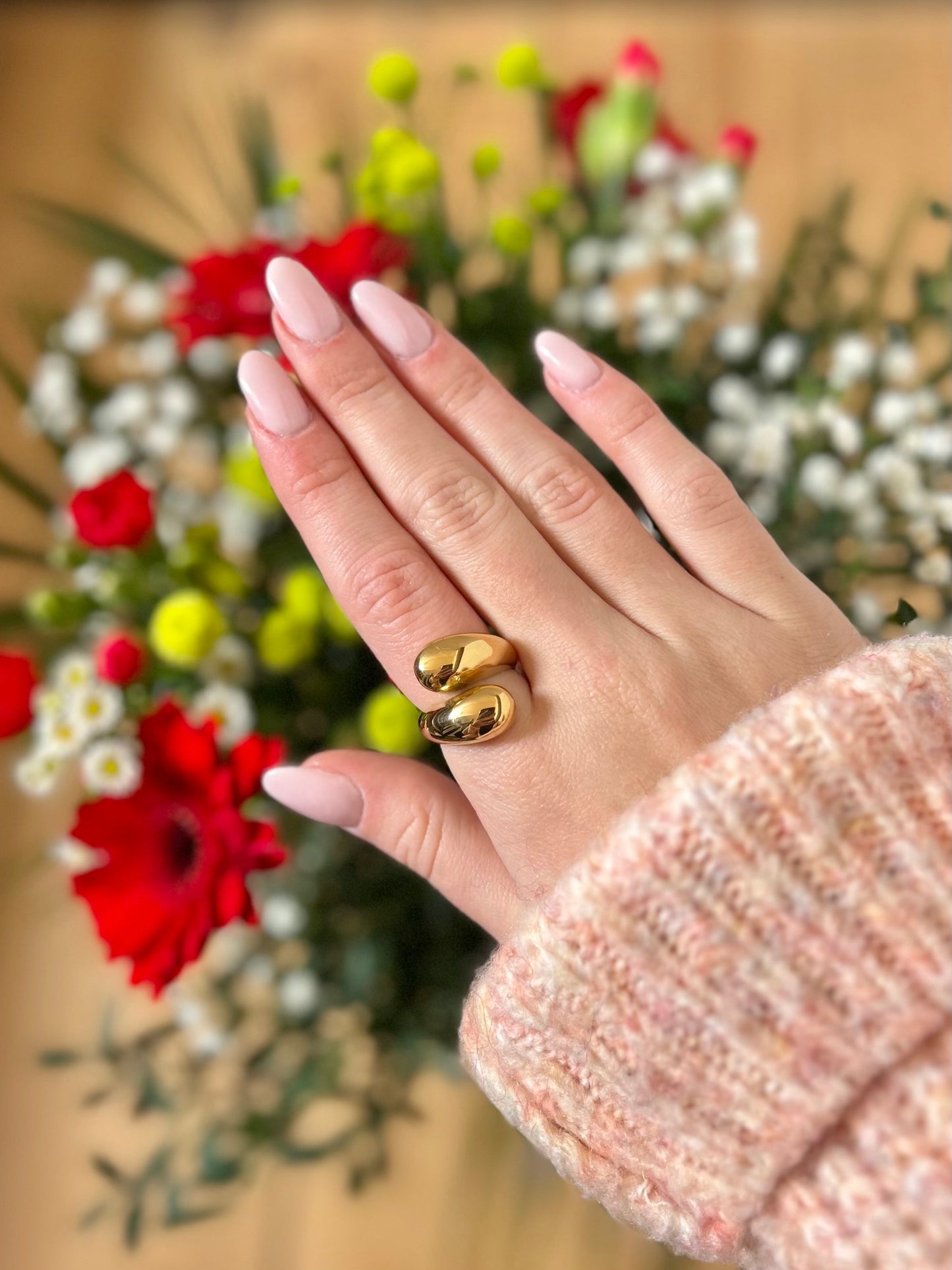 Bague asymétrique