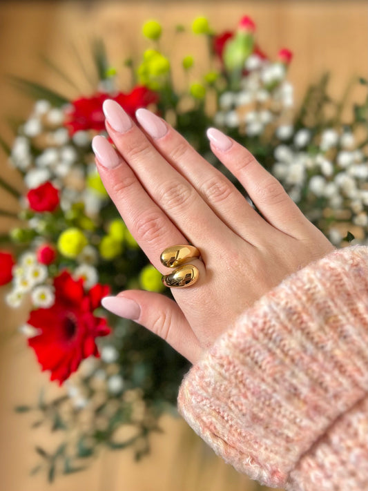 Bague asymétrique