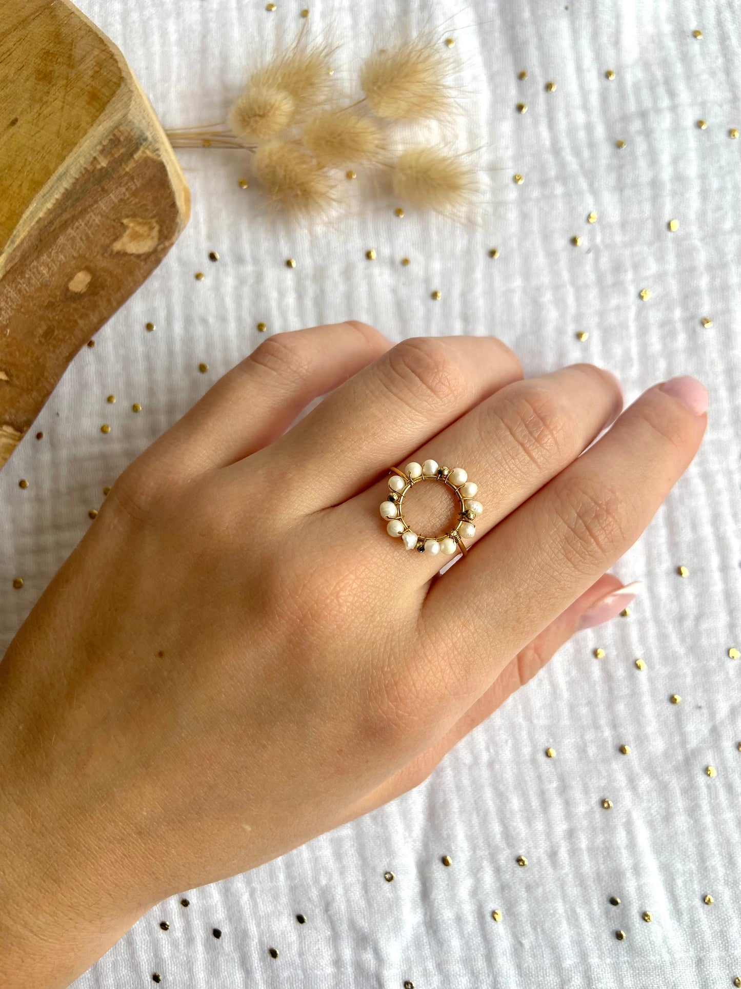 Bague en pierres naturelles