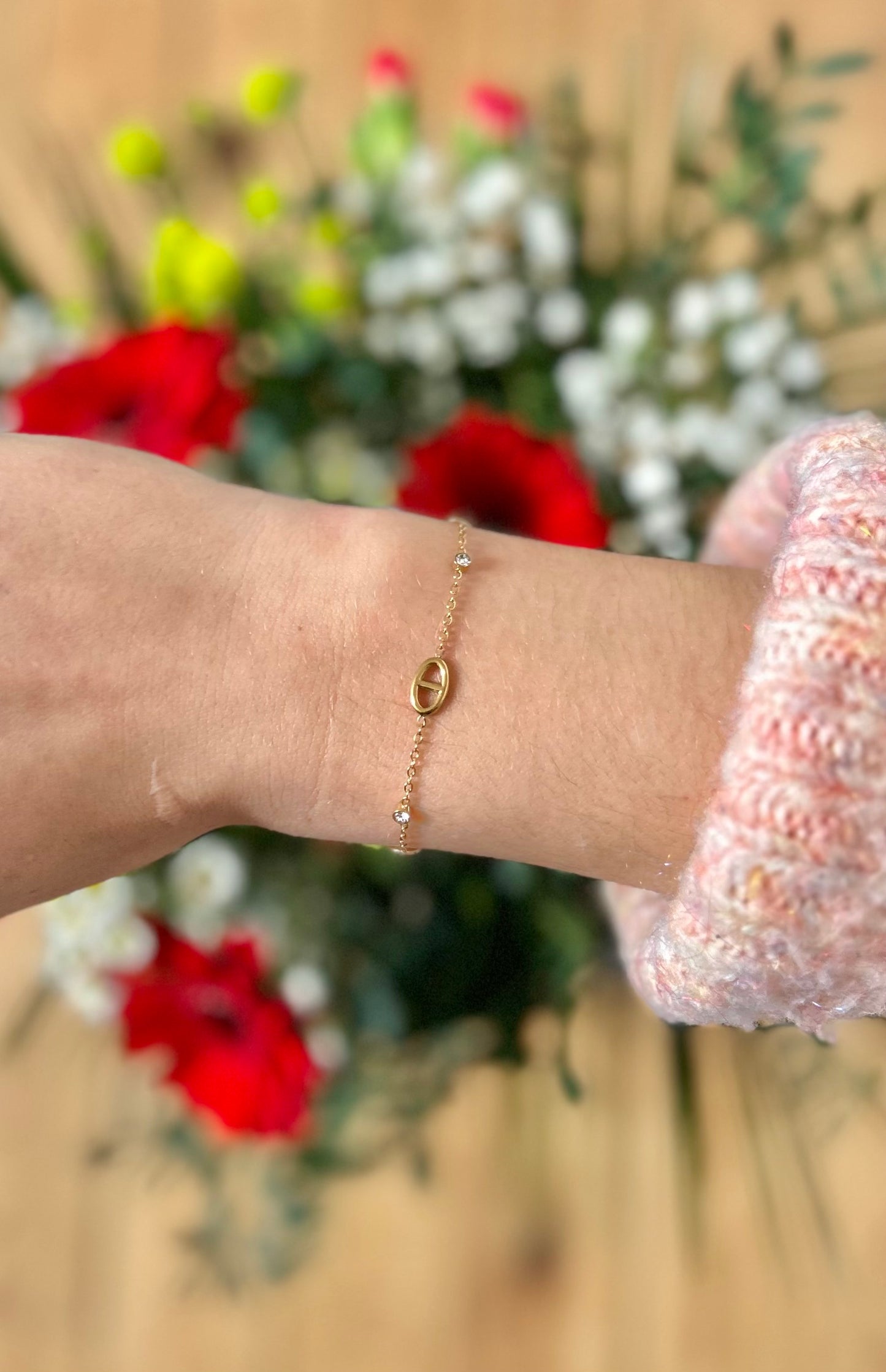 Bracelet maille marine