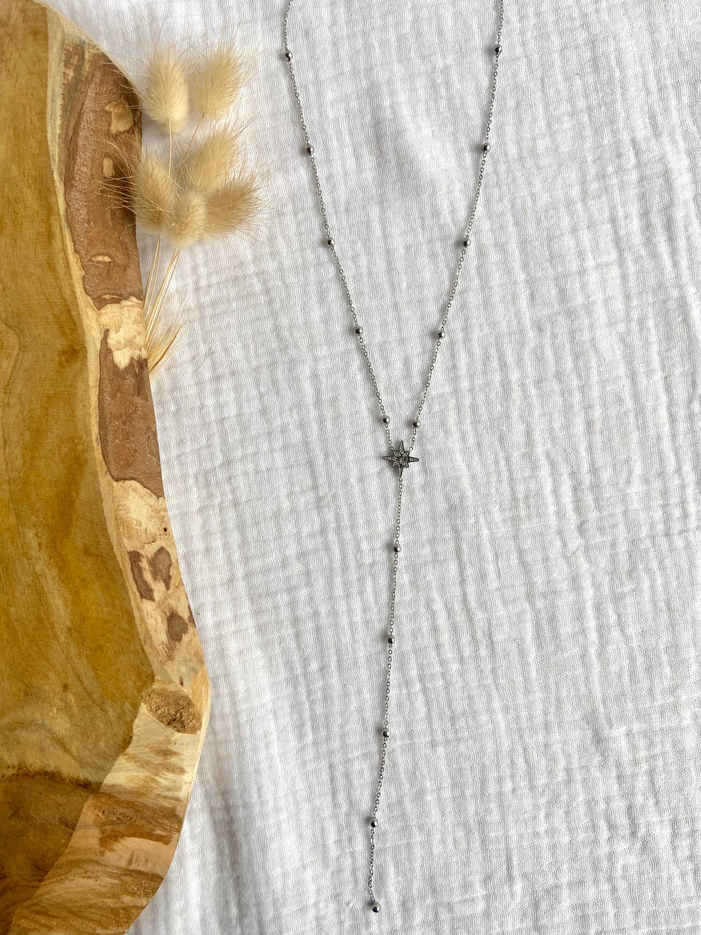 Collier y avec strass