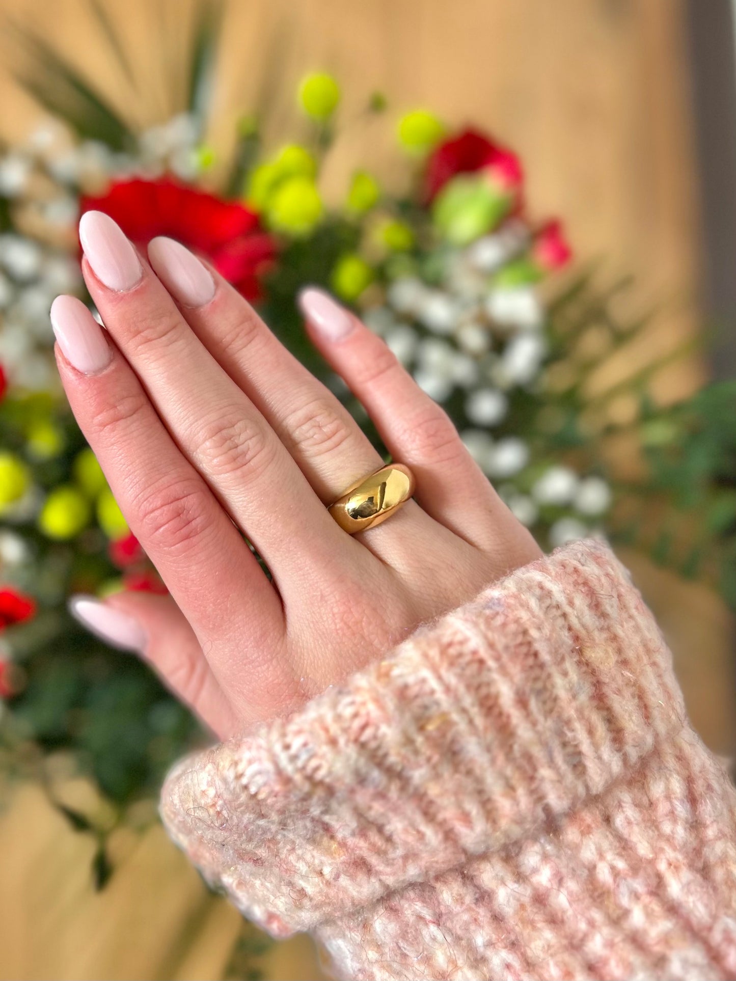 Bague épaisse