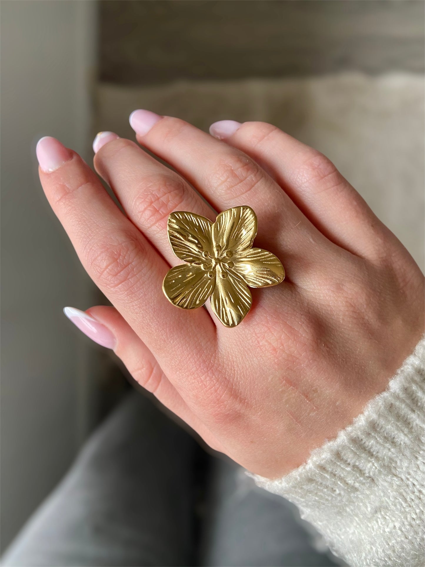 Bague fleur