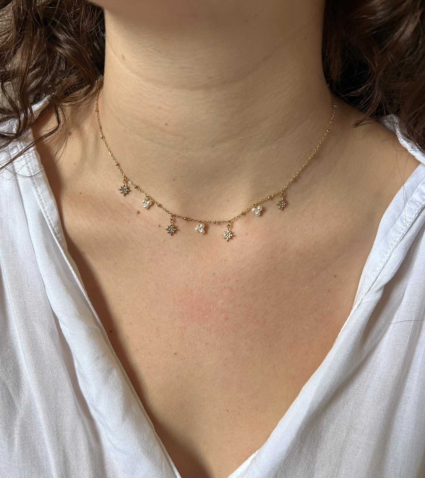 Collier à pampilles