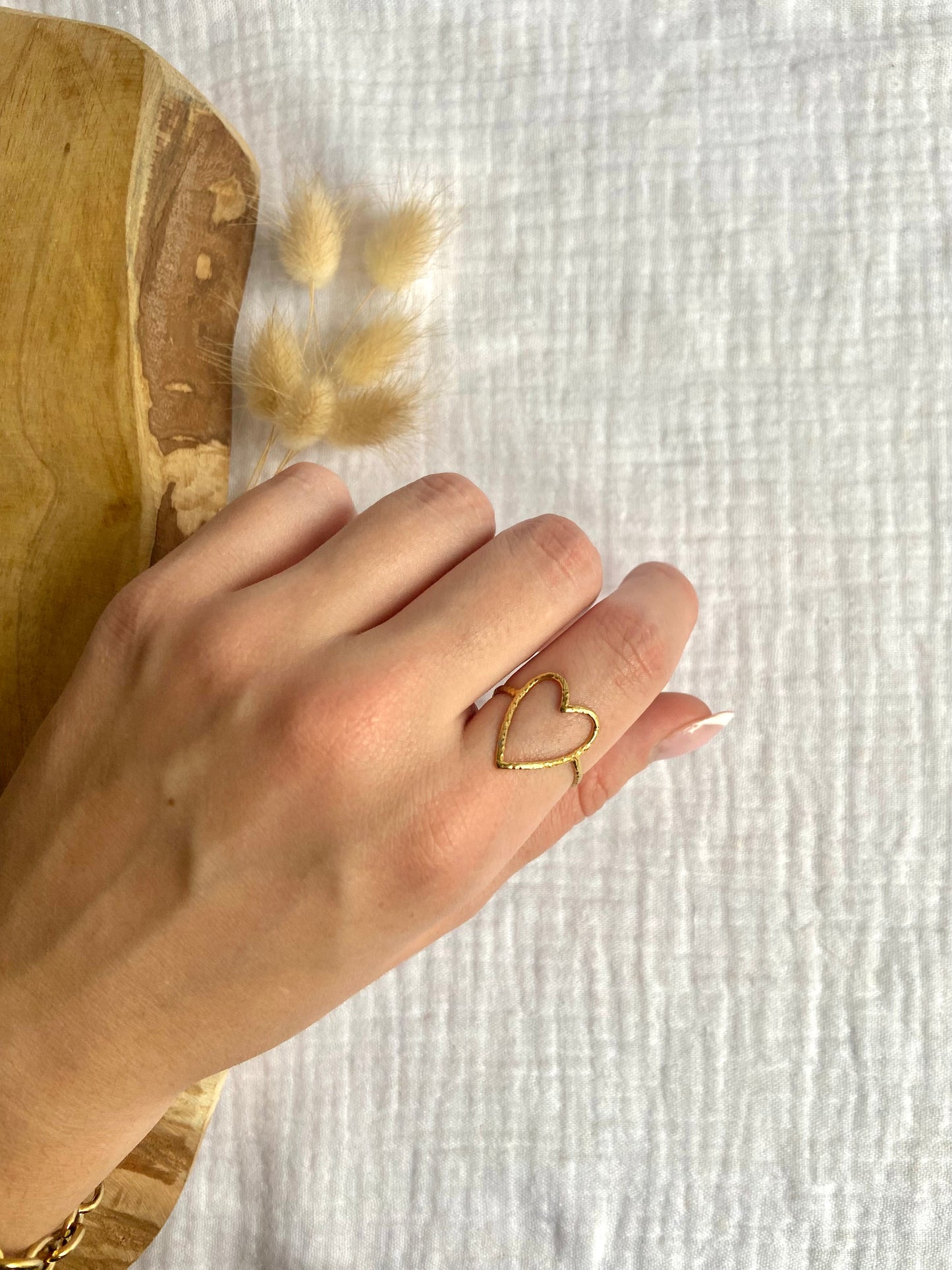 Bague cœur