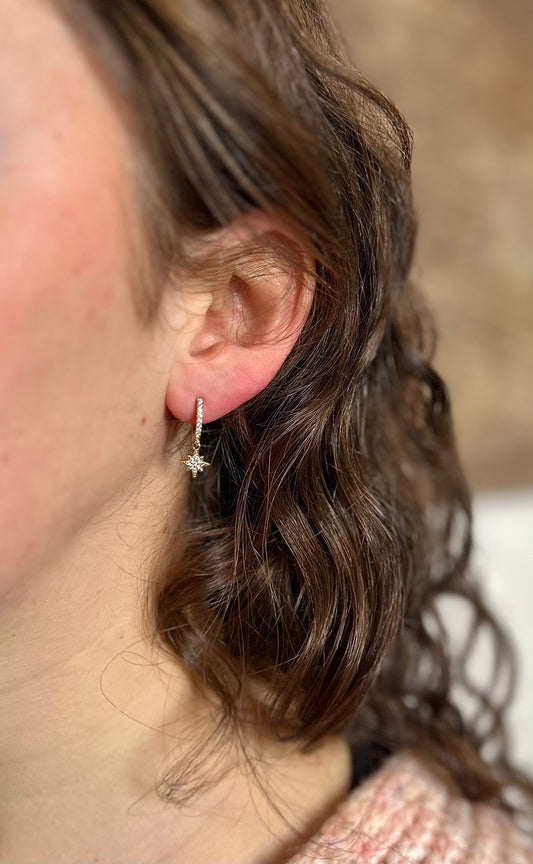 Boucles d’oreilles à strass