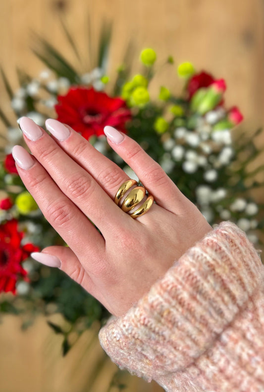 Bague triple rang