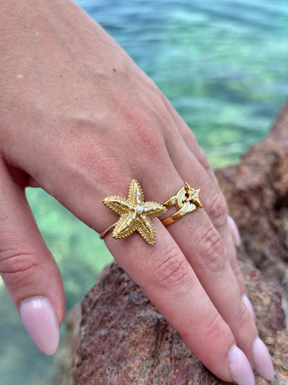 Bague étoile de mer