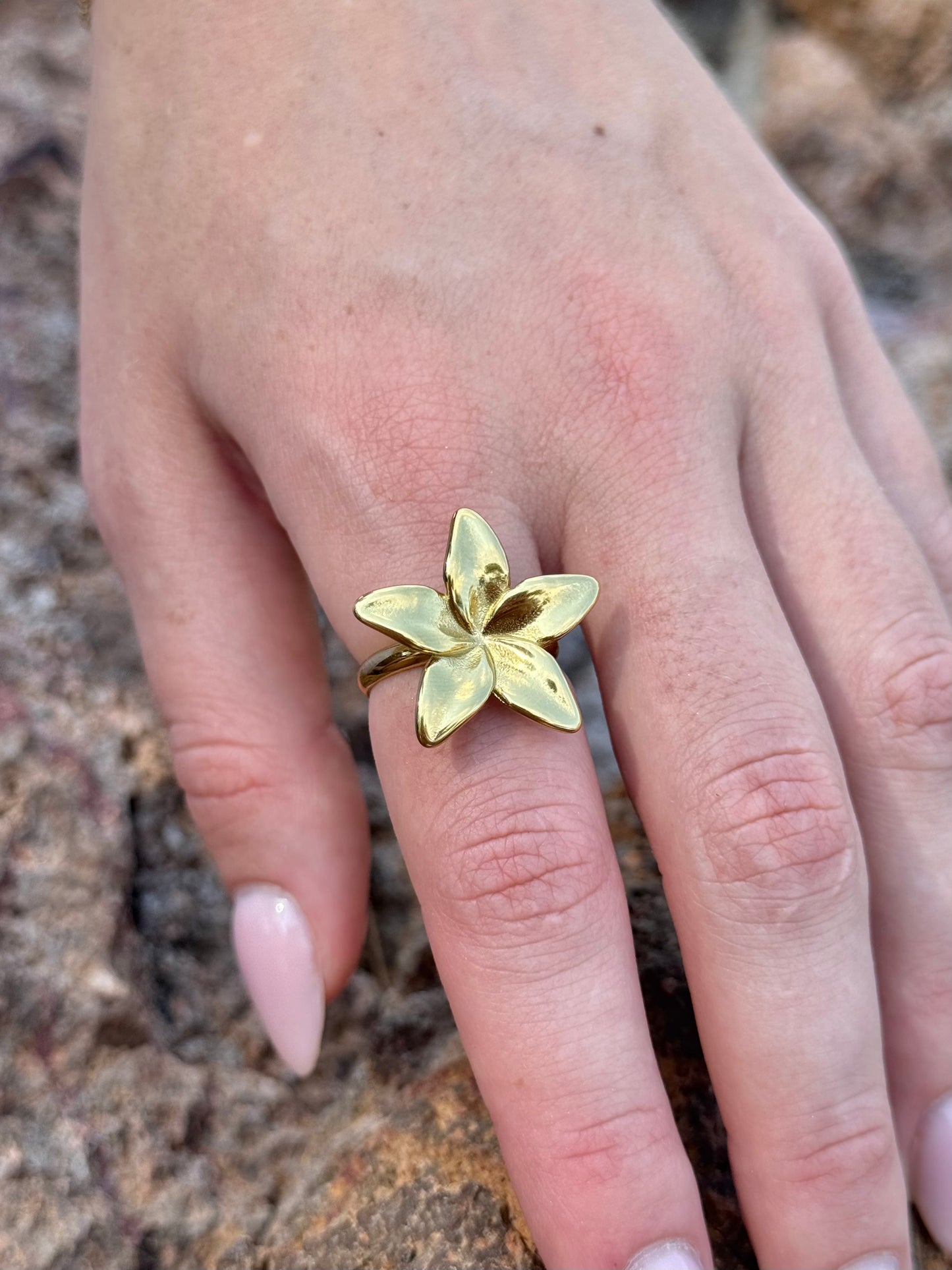 Bague florale