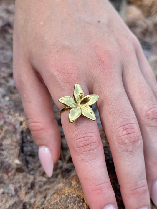 Bague florale