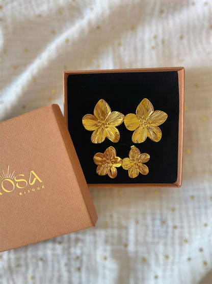 Duo Boucles Fleur Marguerite