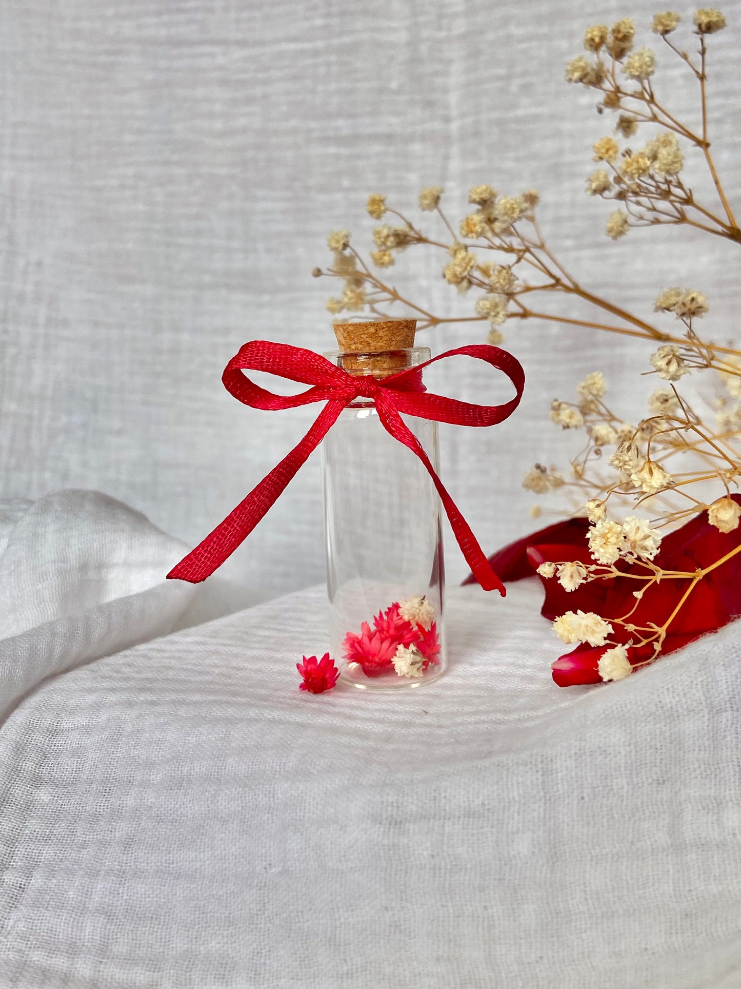 Flacon souvenir & bracelet estampée