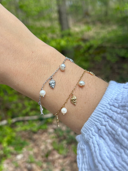Bracelet à Breloques Océan