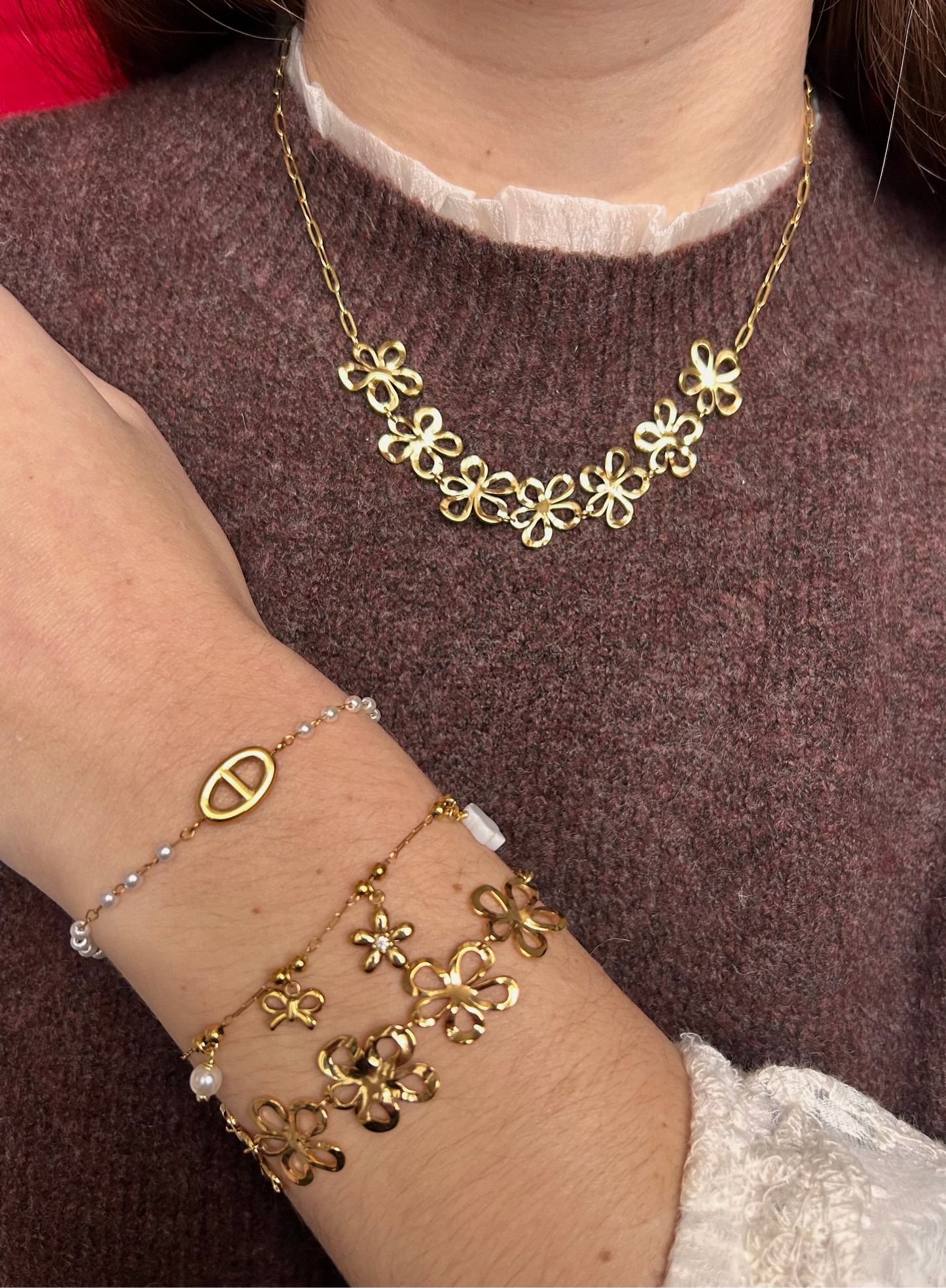 Bracelet fleuris