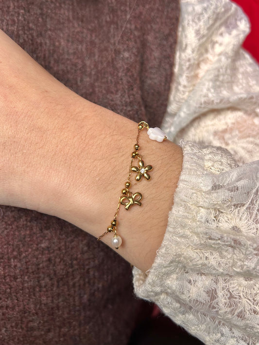 Bracelet breloques coquettes