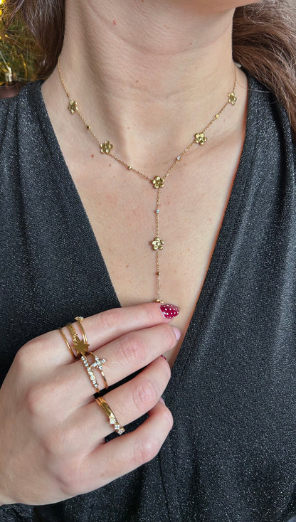 Collier y fleur