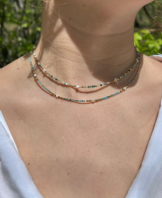 Collier Ras de Cou Perles Naturelles