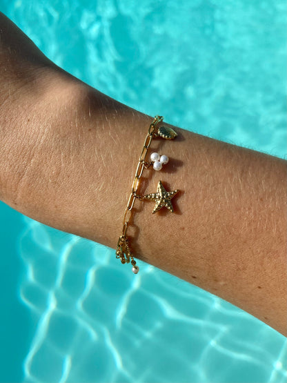 Bracelet breloques océan
