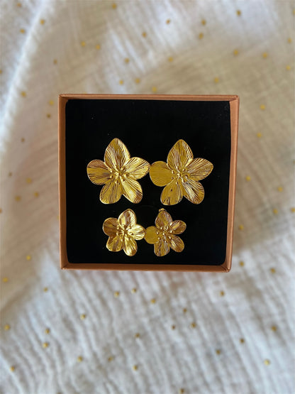 Duo Boucles Fleur Marguerite