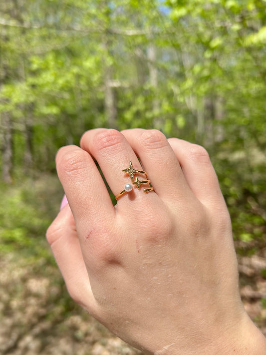 Bague Duo d’Étoiles