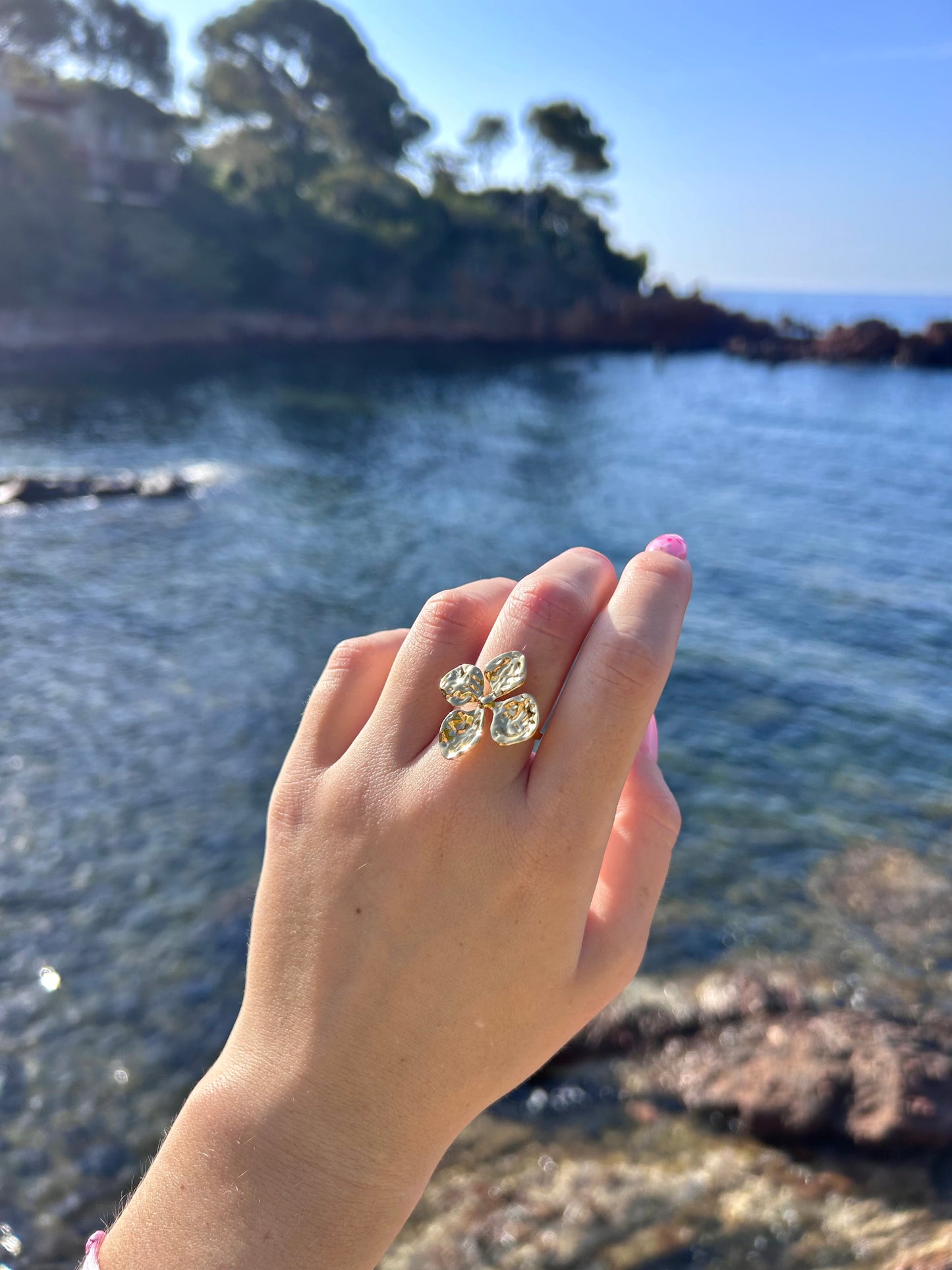 Bague fleur